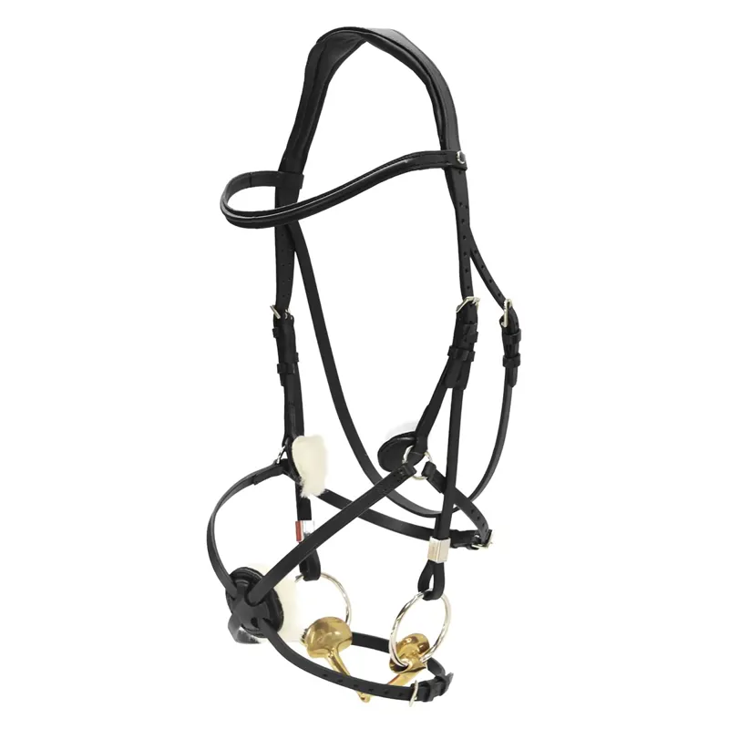 Stubben Sligo Slide/Lock Mexican 2705 Bridle - Black