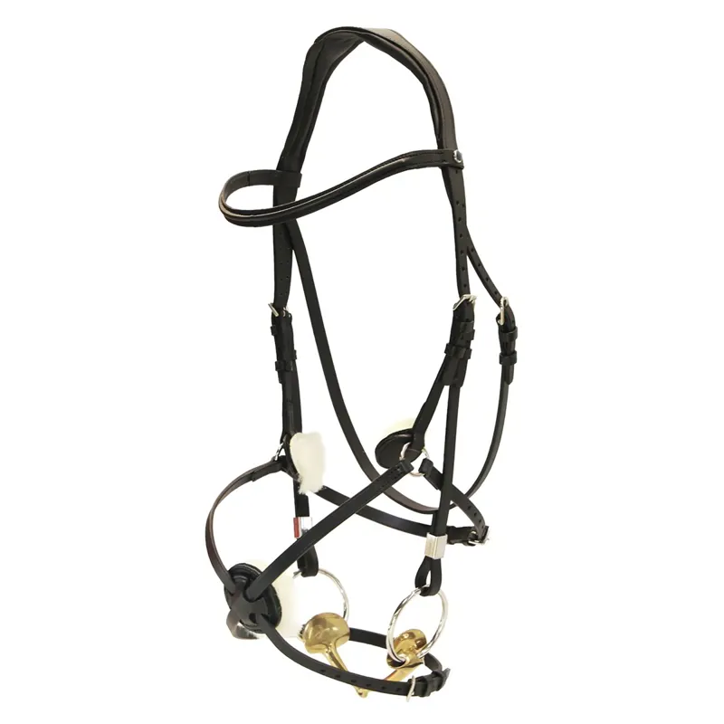 Stubben Sligo Slide/Lock Mexican 2705 Bridle - Ebony Brown