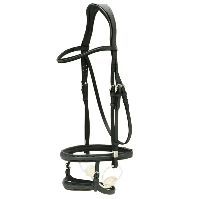 Stubben Pro-Jump Tandem 2700 Bridle Black