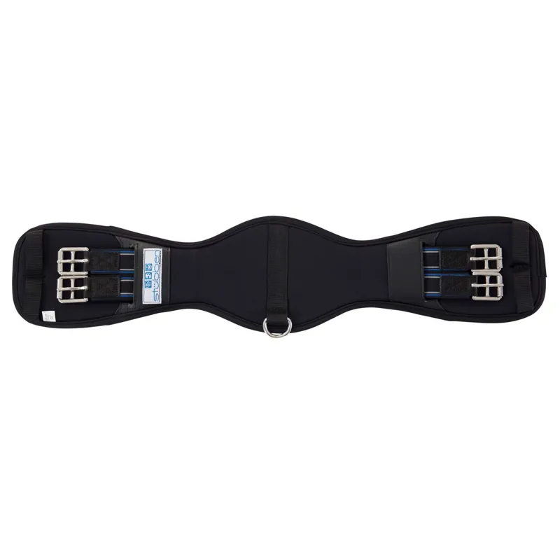 Stubben Short Neoprene Coolmax Girth with Elastic Ends - Black