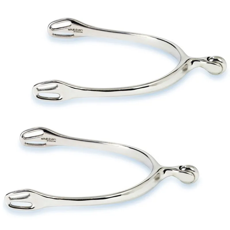 Stubben Soft Touch Dynamic Rowel Ball Spurs-1