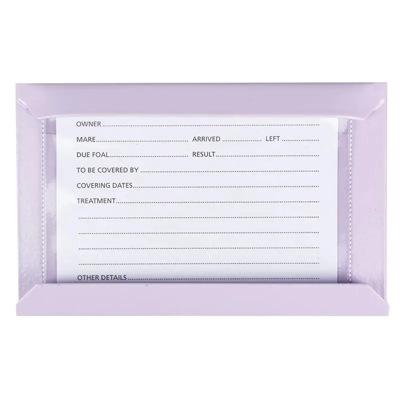 Stubbs Stall Card Holder - Lilac