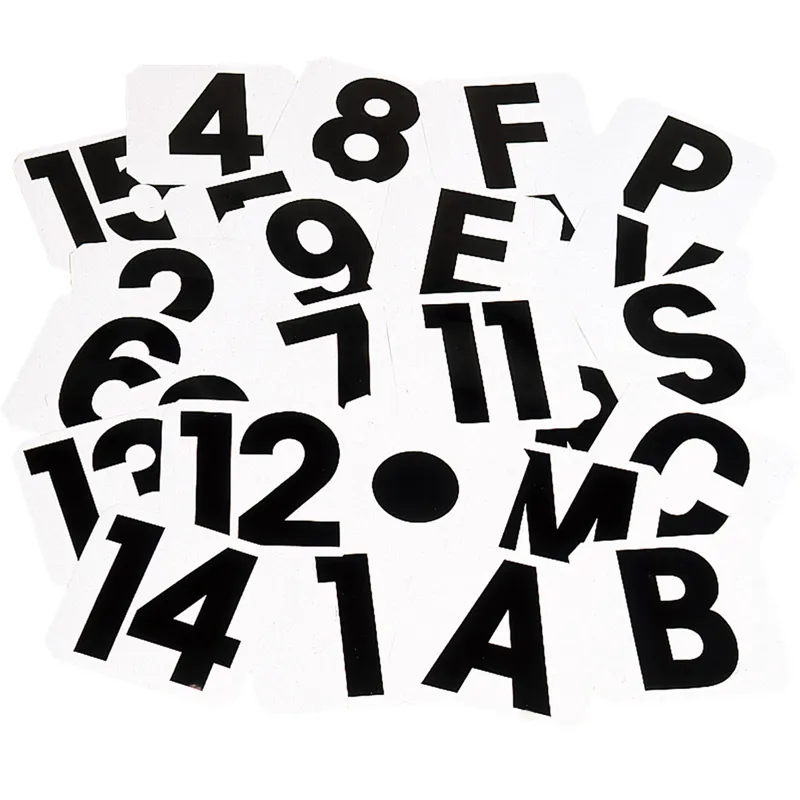 Stubbs Self Adhesive Dressage Letter Label - Single V