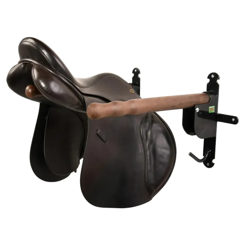 Stubbs Retro Folding Saddle Rack - Black-3