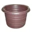 Stubbs Jumbo 25L Bucket with Handle - Brown