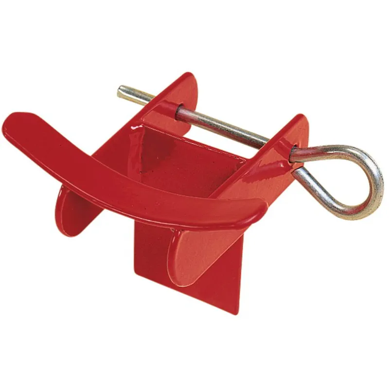 Stubbs Lightweight Show Jump Cups and Pins - Red Pair-1