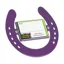 Stubbs Horseshoe Nameplate - Purple