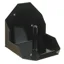 Stubbs Round Salt Lick Holder In Black