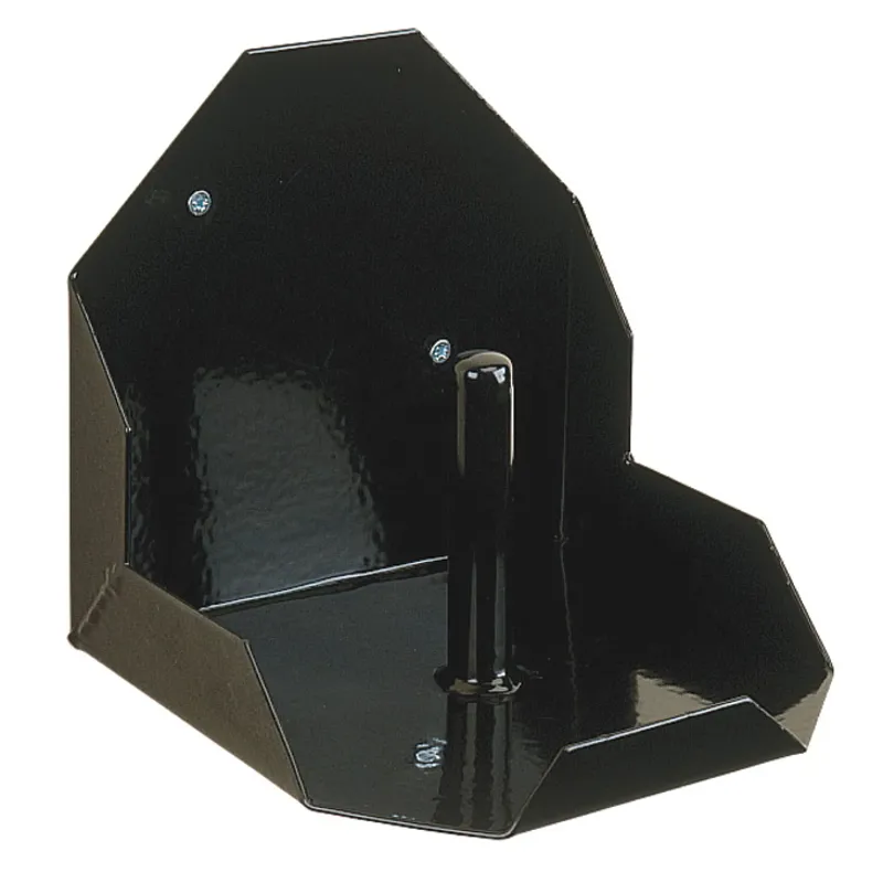 Stubbs Round Salt Lick Holder In Black
