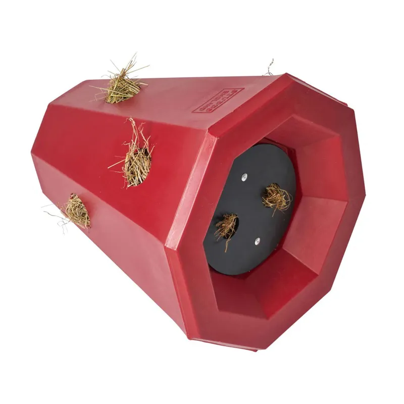Stubbs Lidded Hay Roller Red