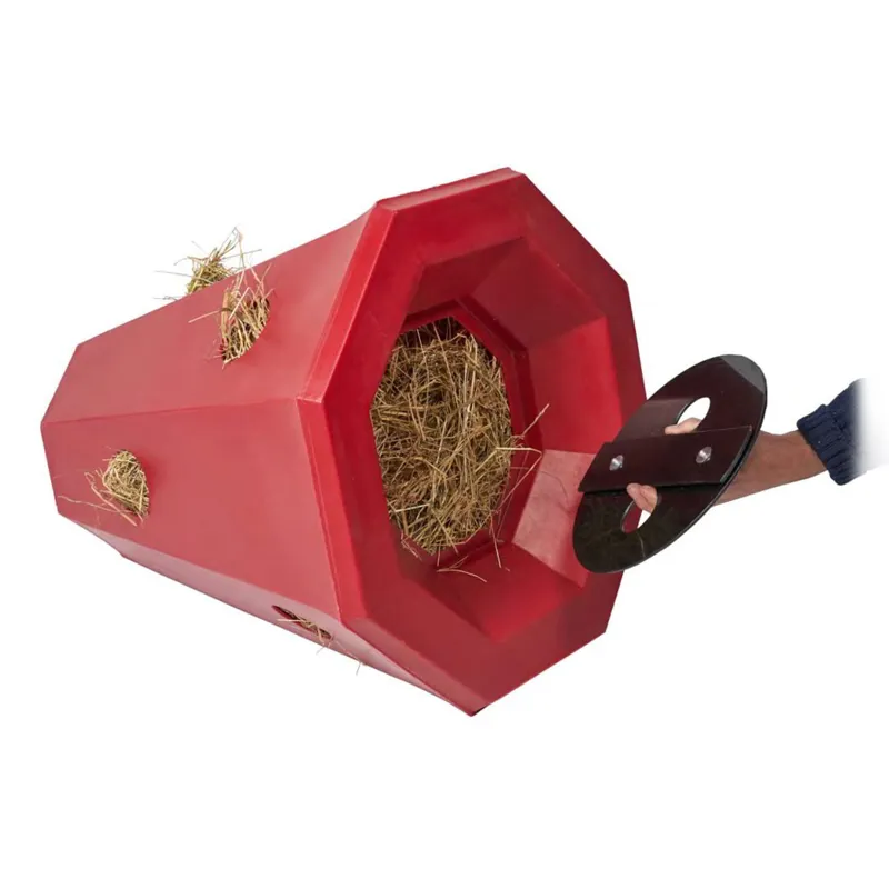 Stubbs Lidded Hay Roller Red-1