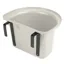 Stubbs Plastic Portable Hook Over Feed Feeder - White