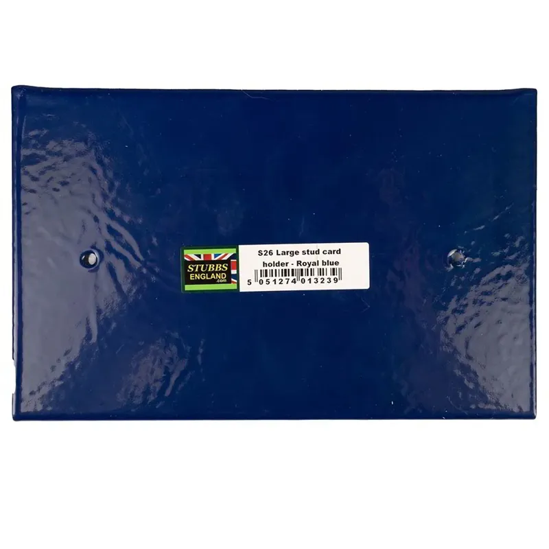 Stubbs Stall Card Holder - Royal Blue-2