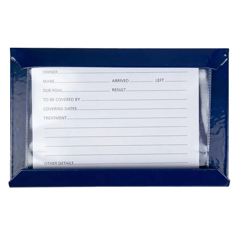 Stubbs Stall Card Holder - Royal Blue
