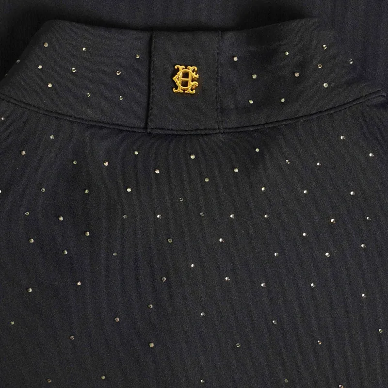 Holland Cooper Studland Women's Crystal Long Sleeve Base Layer - Black-2