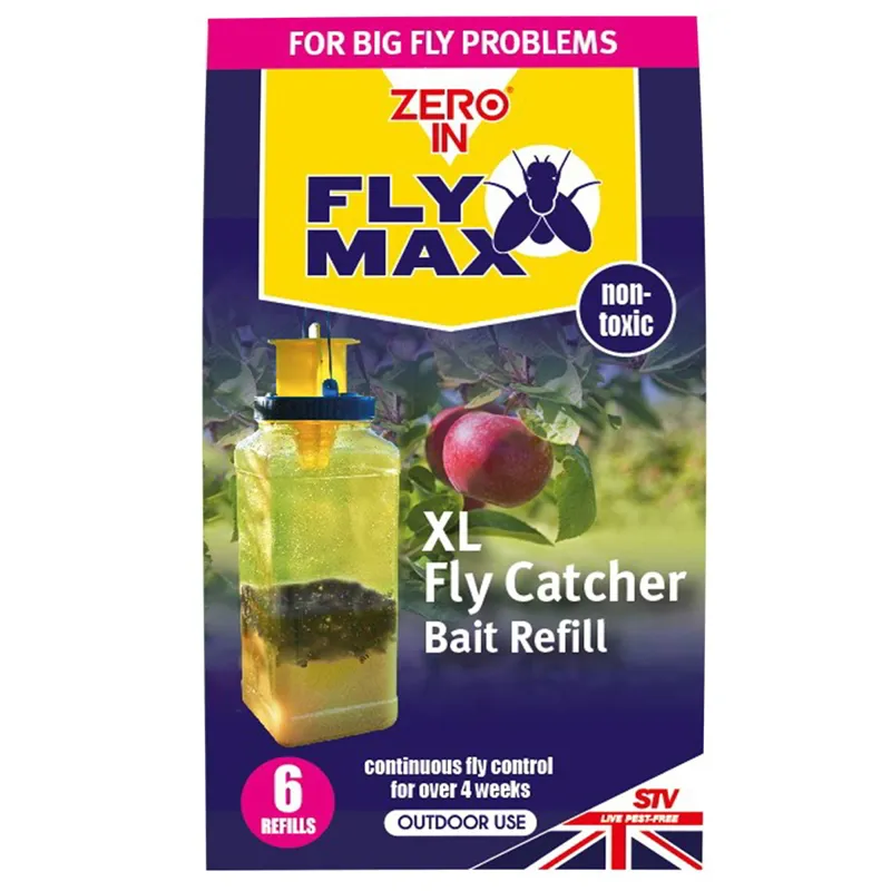 Zero In XL Fly Trap Bait Refill Packet - 6 Pack