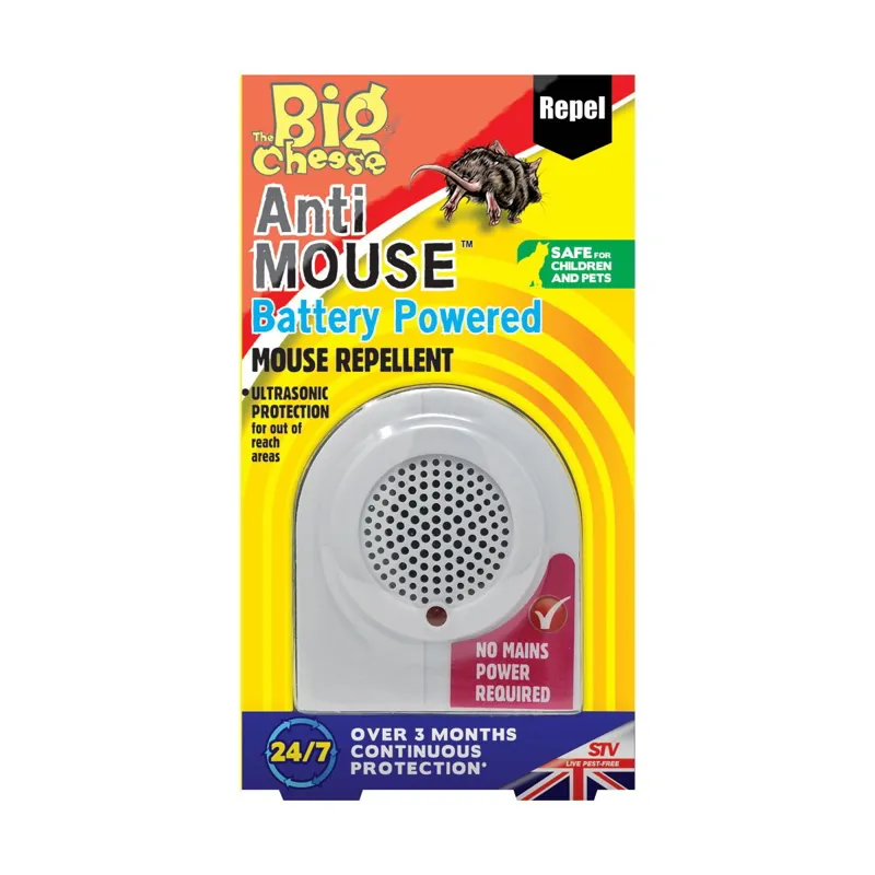 STV Big Cheese STV Anti Mouse Battery Powered Mouse Repellent-1