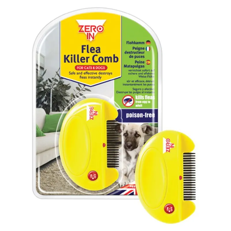 Zero In Flea Killer Comb for Cats and Dogs-1