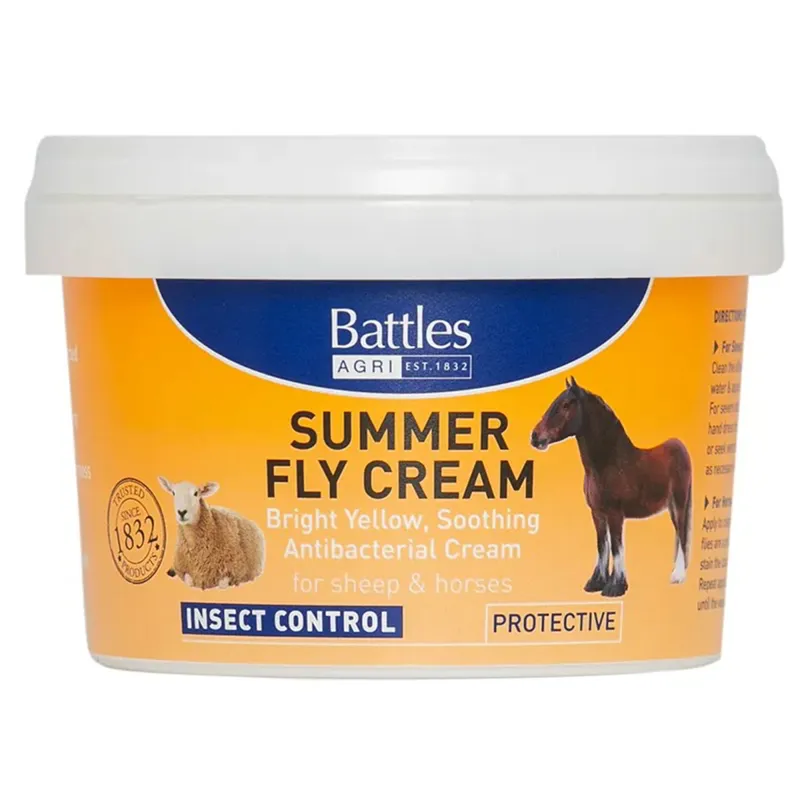 Battles Summer Fly Cream - Yellow