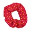 Supreme Products Show Scrunchie - Red/Gold Diamonds