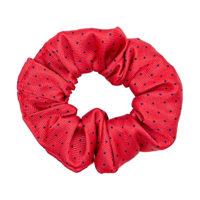 Supreme Products Show Scrunchie - Red/Navy Spot
