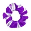 Supreme Products Show Scrunchie - Purple/Lilac Stripe