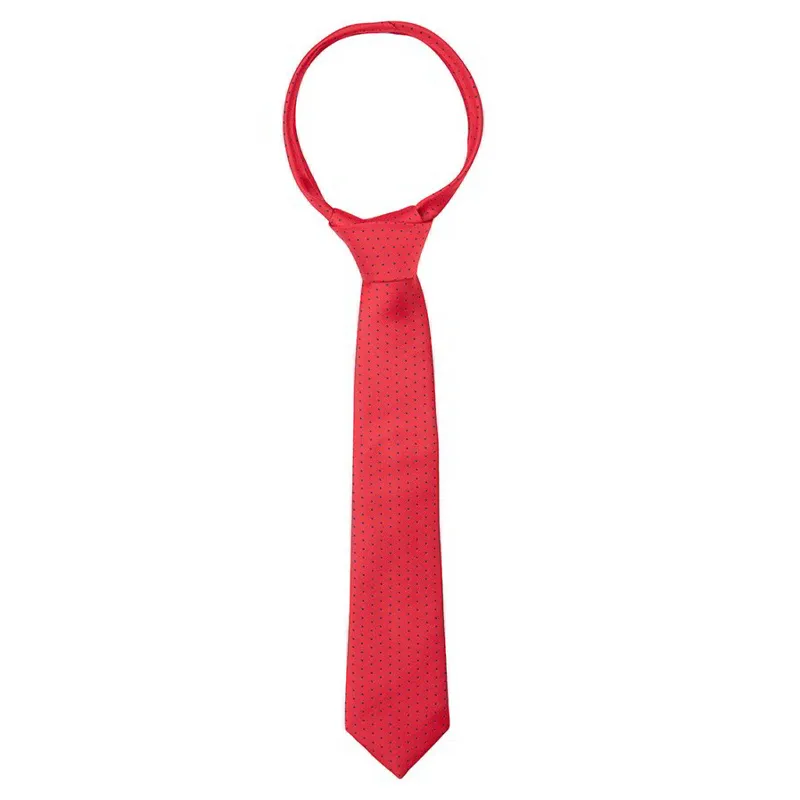 Supreme Products Adults Show Tie - Red/Navy Spot