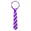 Supreme Products Adults Stock Tie - Purple/Lilac Stripe