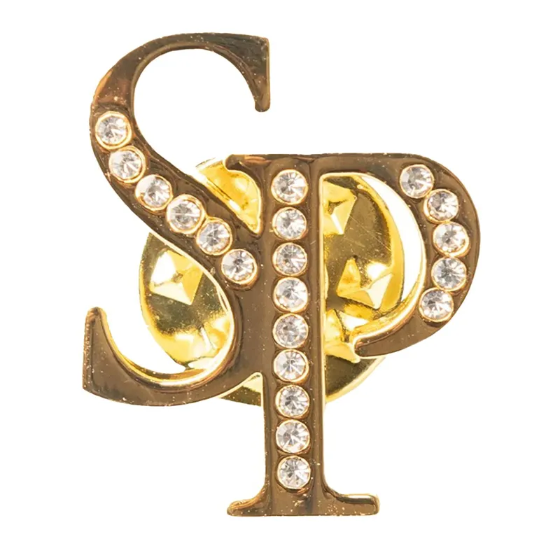 Supreme Products Glitz and Glam Stock Pin - Gold/SP