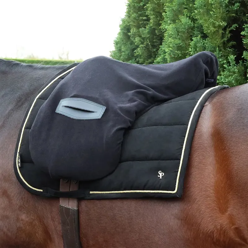 Supreme Products Royal Occasion Ride-On Saddle Cover - Black-1