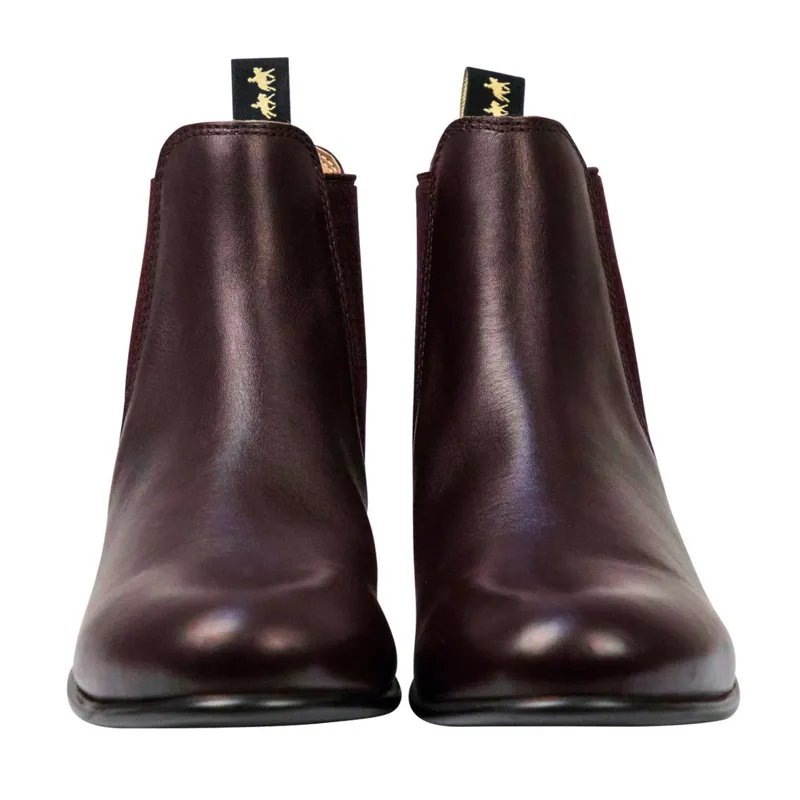 Supreme Products Show Ring Adults Jodhpur Boots - Oxblood-1