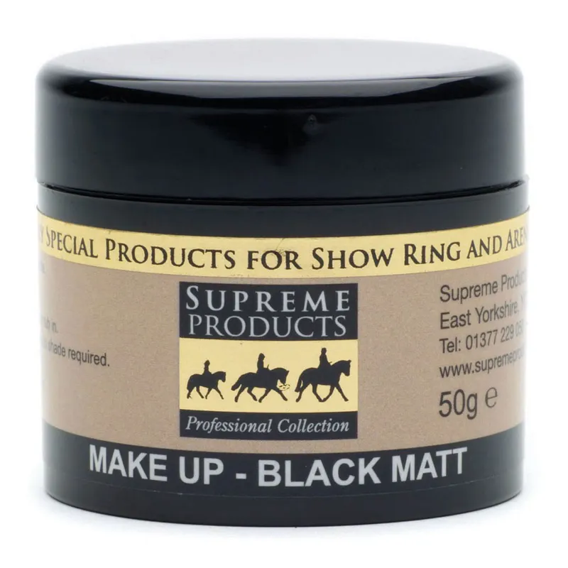 Supreme Products Matt Makeup - Black
