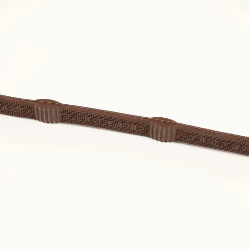 Velociti RAPIDA Pro Suregrip Rubber Reins - Havana-1