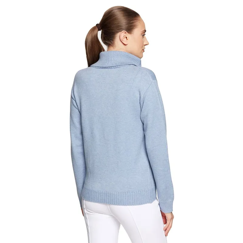 Samshield Suzanne Womens Half Zip Knit Sweater - Twilight-4