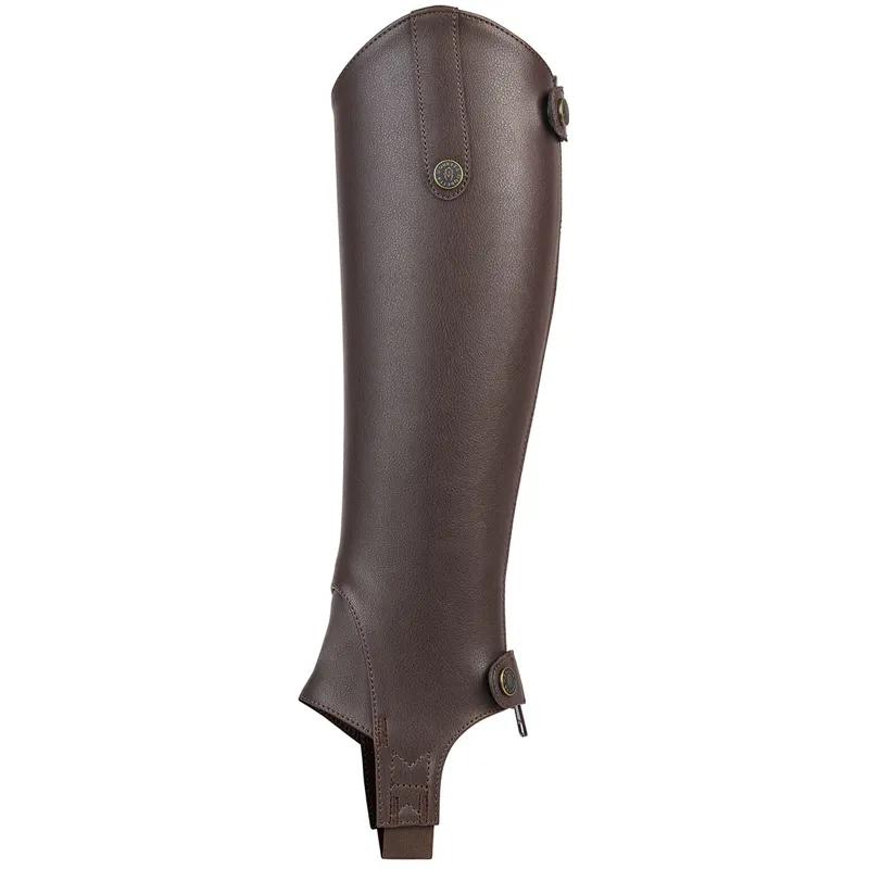 Moretta Synthetic Junior Half Chaps - Brown