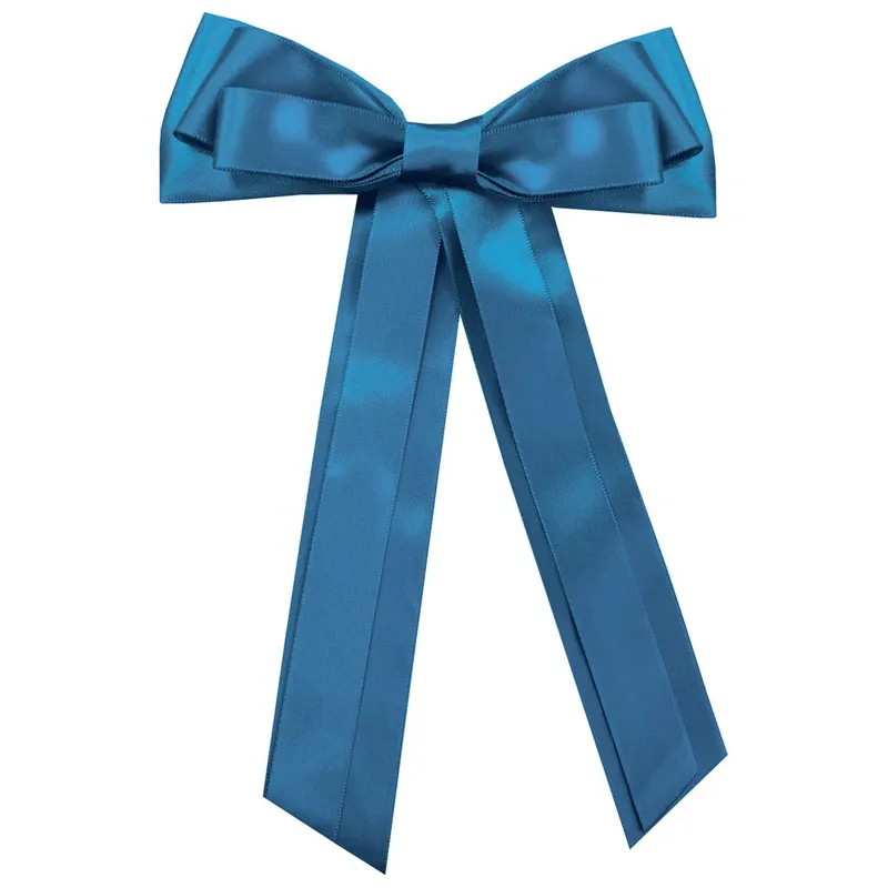 Equetech Horse Warning Competition Tail Ribbon - Blue
