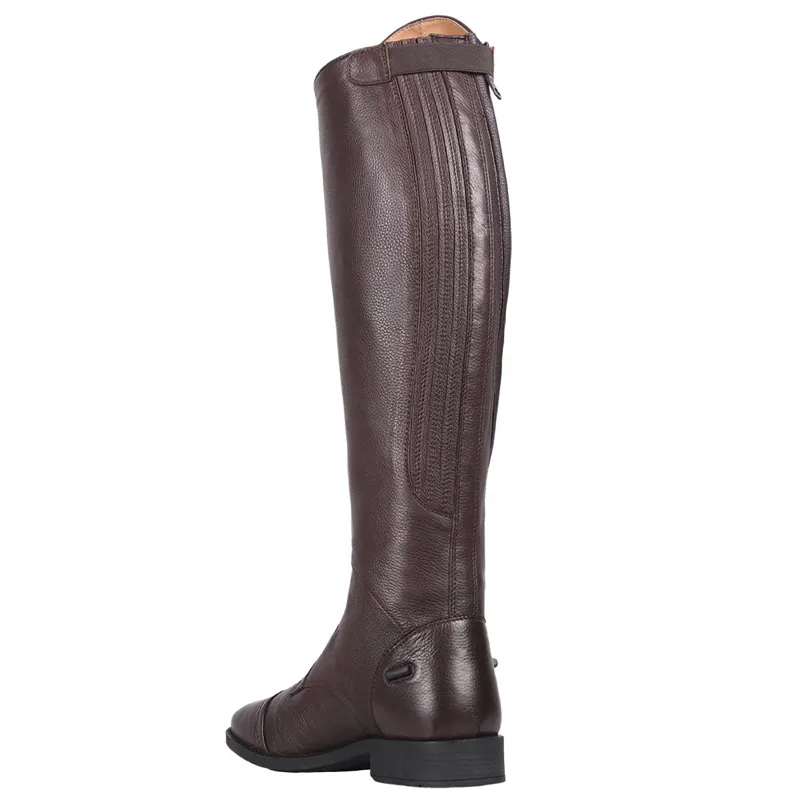 QHP Tamar Youth Tall Boots - Wide Calf - Brown-3