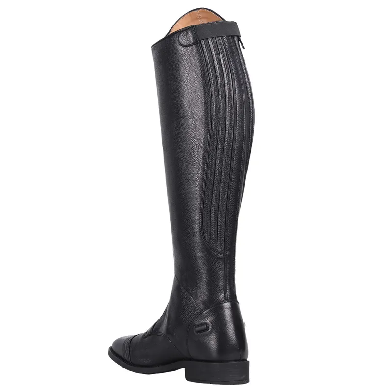 QHP Tamar Junior Tall Riding Boots - Wide Calf - Black-1
