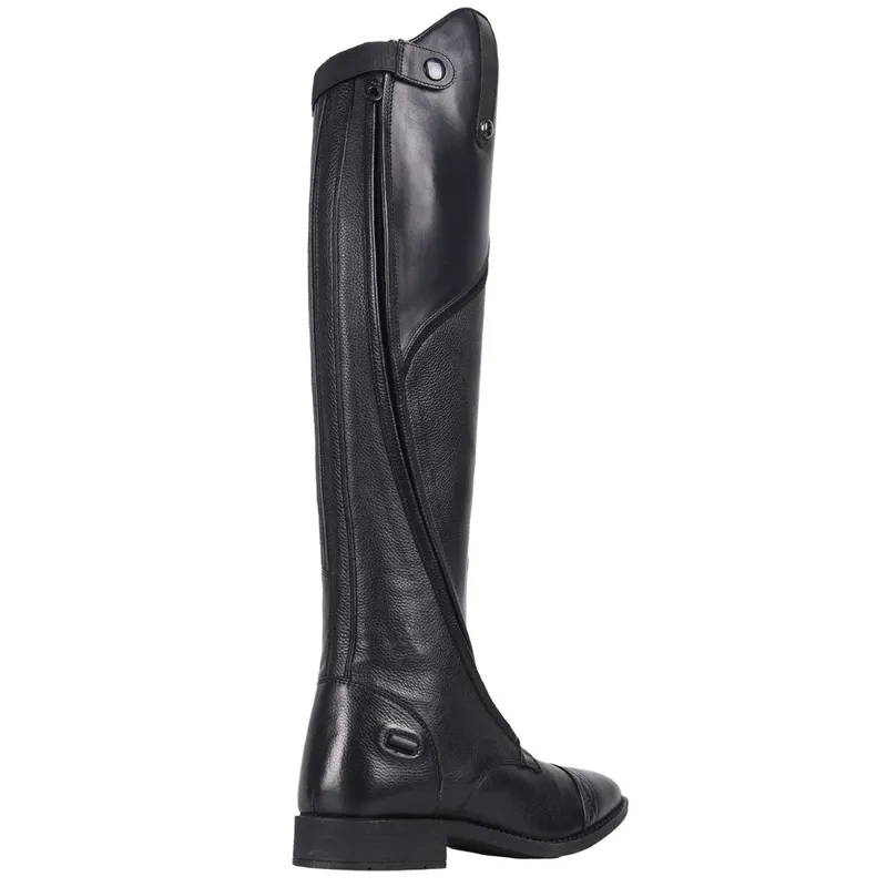 QHP Tamar Junior Tall Riding Boots - Wide Calf - Black-2
