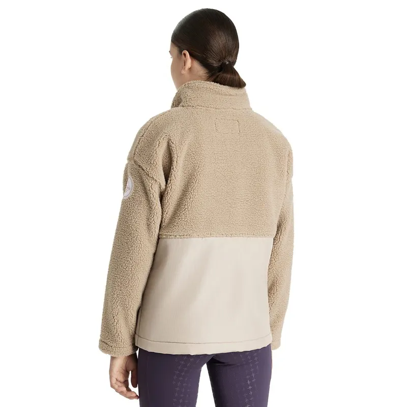 LeMieux Young Rider Tammy Teddy Junior Fleece - Almond-2