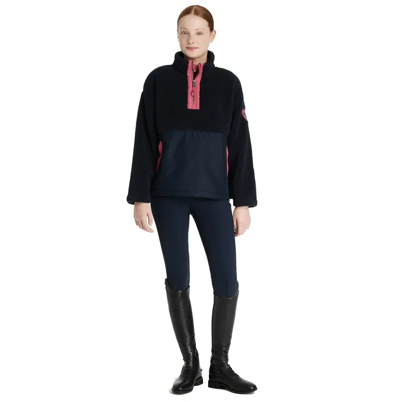 LeMieux Young Rider Tammy Teddy Junior Fleece - Navy-1