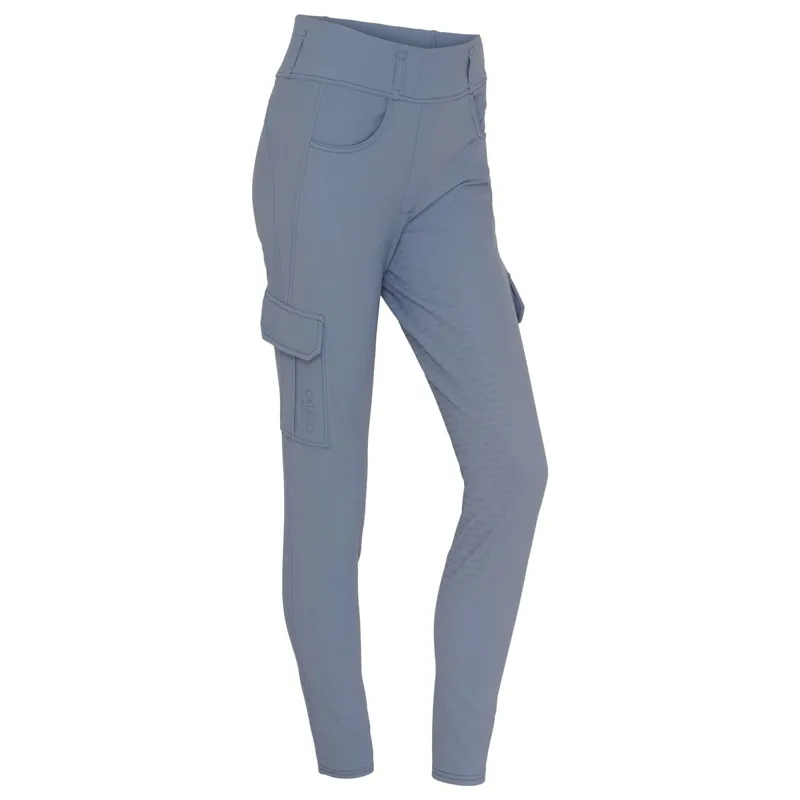 Catago Tanya Cargo Full Grip Ladies Riding Tights - Flint Stone