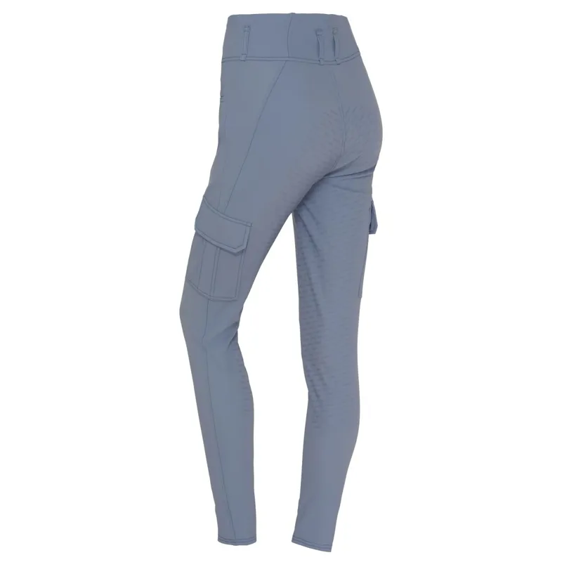 Catago Tanya Cargo Full Grip Ladies Riding Tights - Flint Stone-1