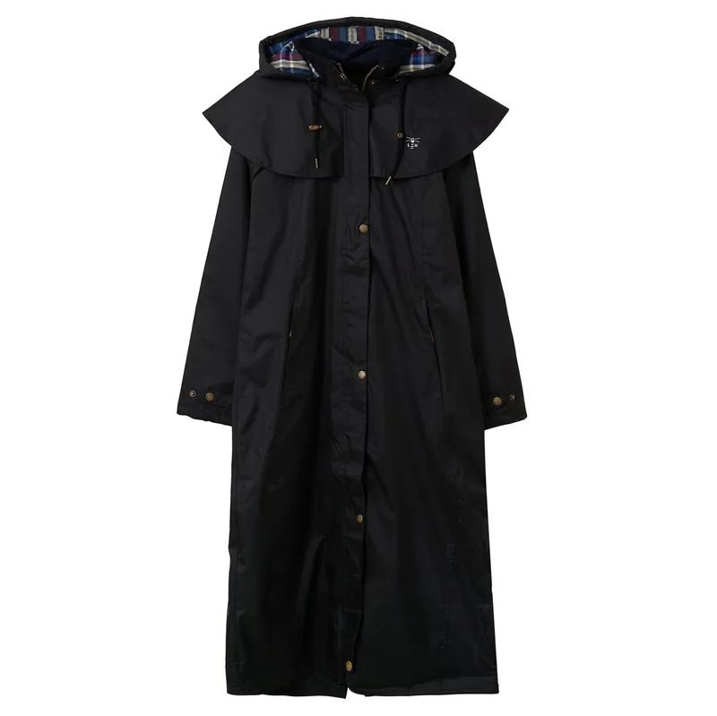 Lighthouse Outback Women's Full Length Waterproof Jacket - Black-4