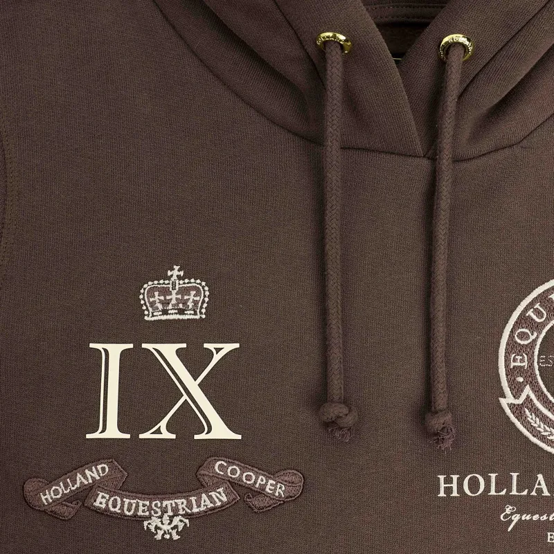 Holland Cooper Team Women's Hoodie - Chestnut-1