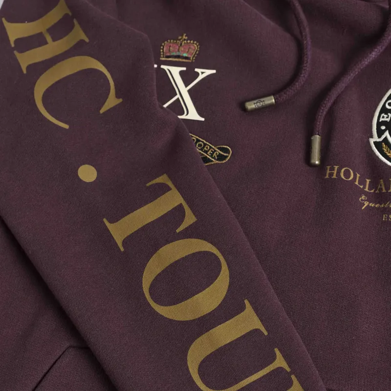 Holland Cooper Team Women's Hoodie - Mulberry-1