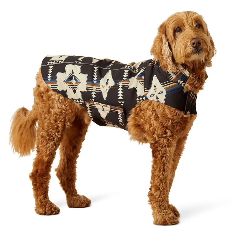 Ariat Team Softshell Dog Coat - Thornstone Print