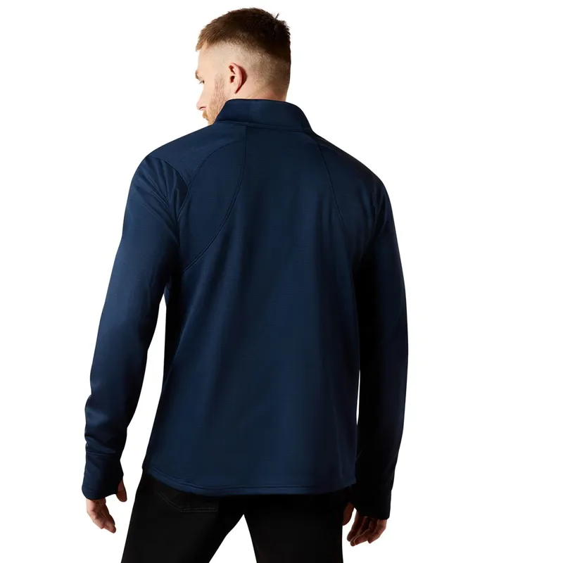 Ariat Team EQ 1/2 Zip Men's Pullover - Navy-1