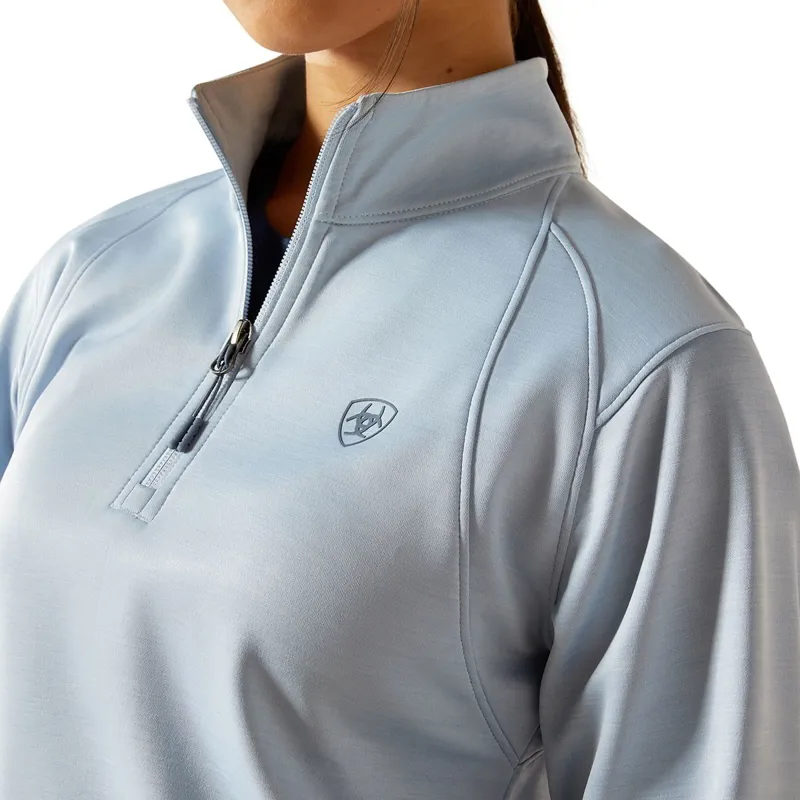 Ariat Team EQ 1/4 Zip Junior Sweatshirt - Skyway-3