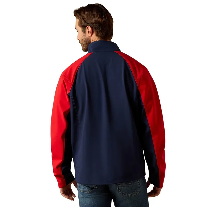 Ariat Team EQ Men's Jacket - Navy/Red-2